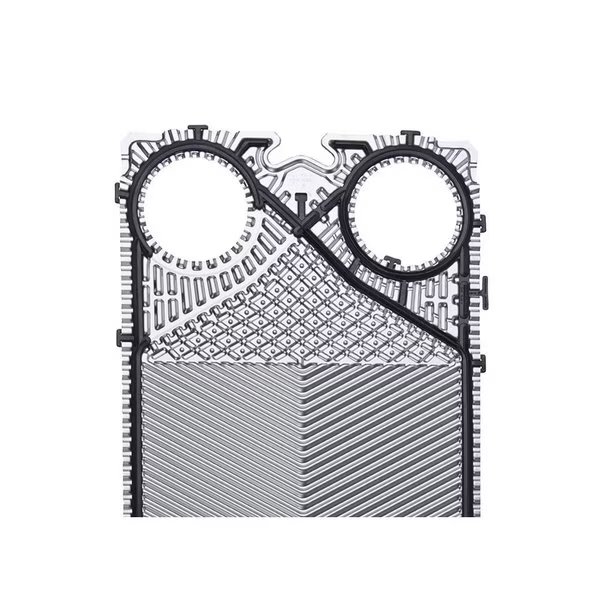 316/0.4/H Channel plate with NBR-B Clip-on gasket, 4 holed, Alfa Laval, Mfr#: TL10-P